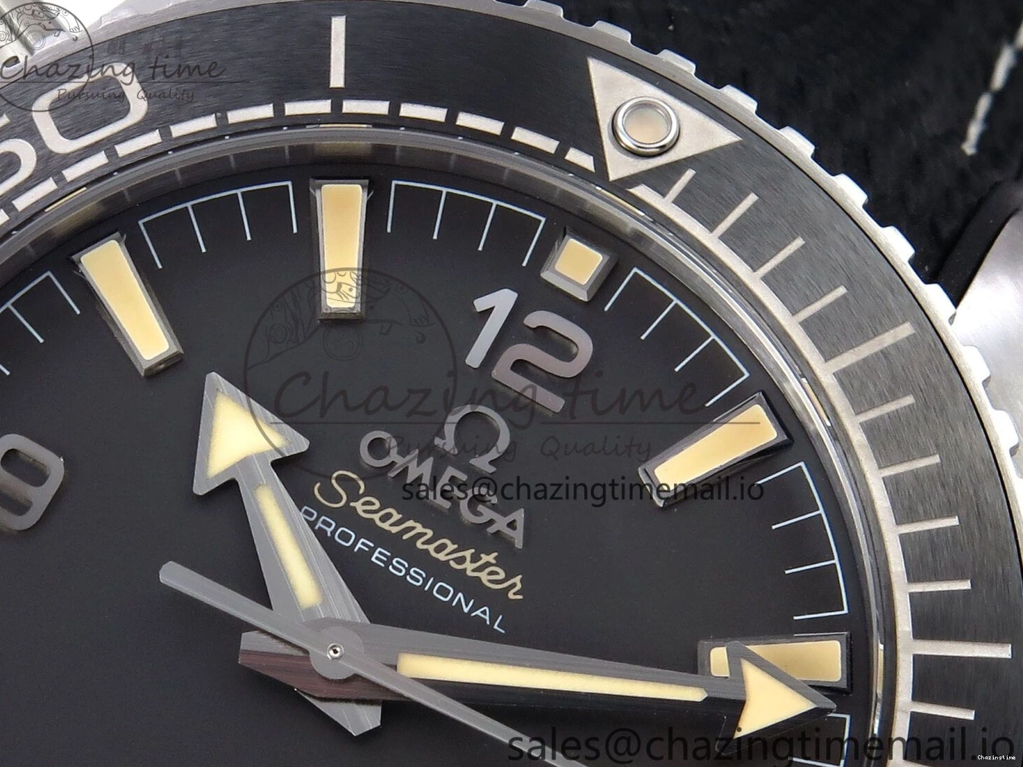 0522 AllSeason Planet Ocean 43.5mm SS VSF 1:1 Best Edition Gray Bezel Gray Dial on Black Rubber Strap A8900 Super Clone 7712